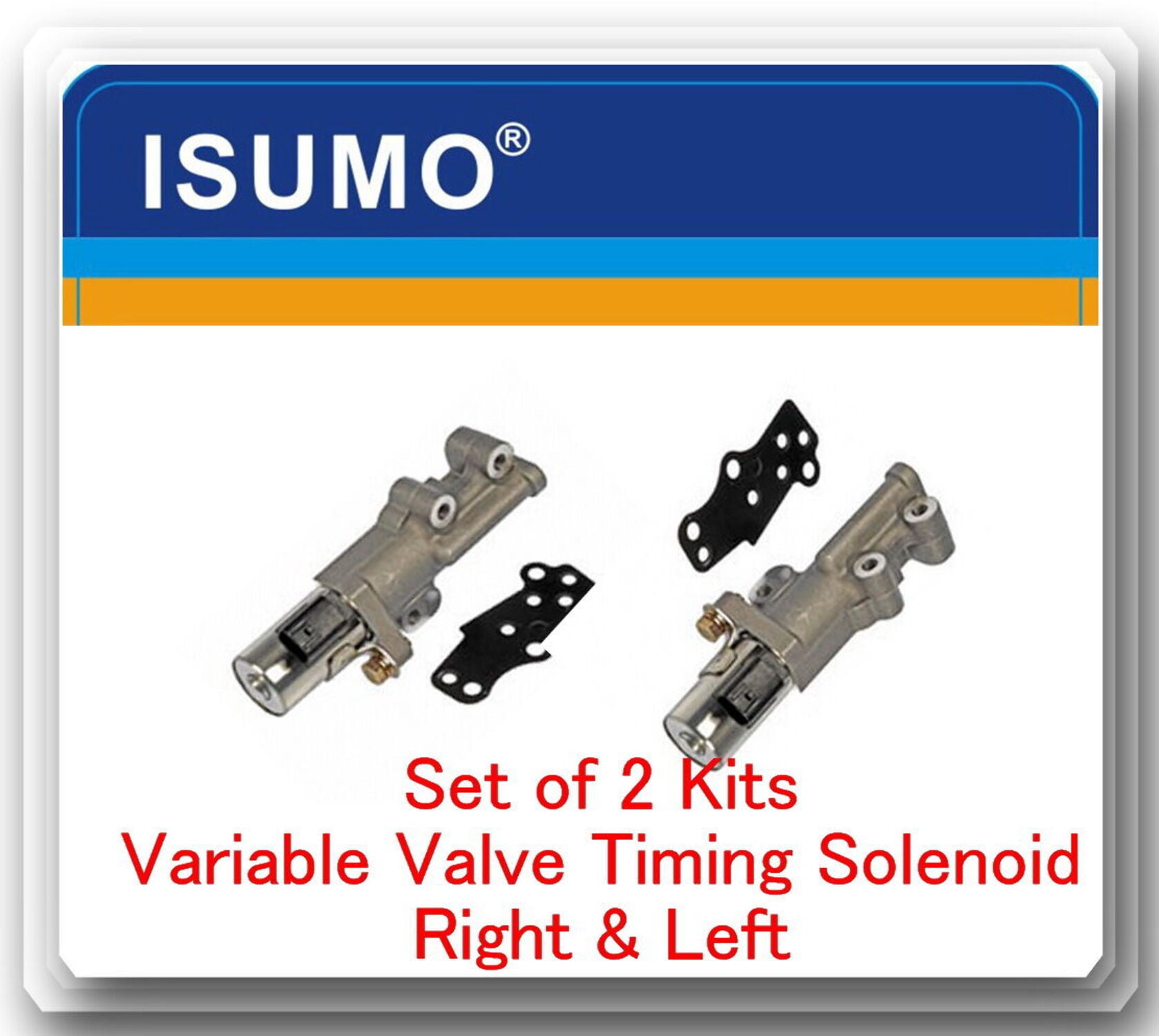 Set of 2 VVT Variable Valve Timing Solenoid Left  Right Fits: Infiniti  Nissan