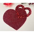 thumbnail image 1 of Set of 2, Valentine's Day beaded placemat and table runner, hearts, 1 of 4