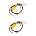 thumbnail image 1 of FONDOTIN Rear View Camera Cinch Cables 2-Pack for Easy Car Installation and Connection, 1 of 8
