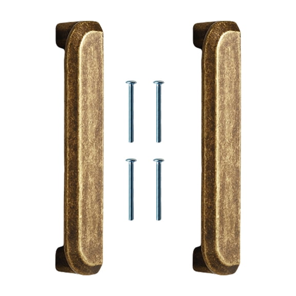 Set of 2 Vintages Styles Bronze Handles Enhancing Elegant Home Interior and Furniture Restoration Casual Use