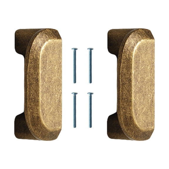 Set of 2 Vintages Styles Bronze Handles Enhancing Elegant Home Interior and Furniture Restoration Casual Use