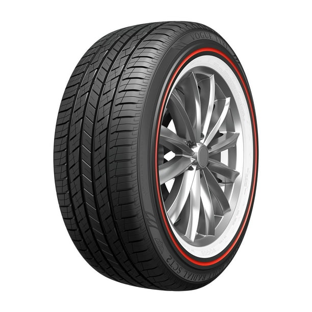 Set of 2 Vogue Custom Built Radial SCT2 Red Stripe 305/35R24 112H 