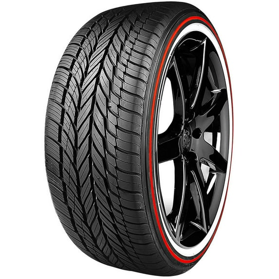 Set of 2 Vogue Custom Built Radial VIII Red Stripe 245/40R20 99V XL Tires