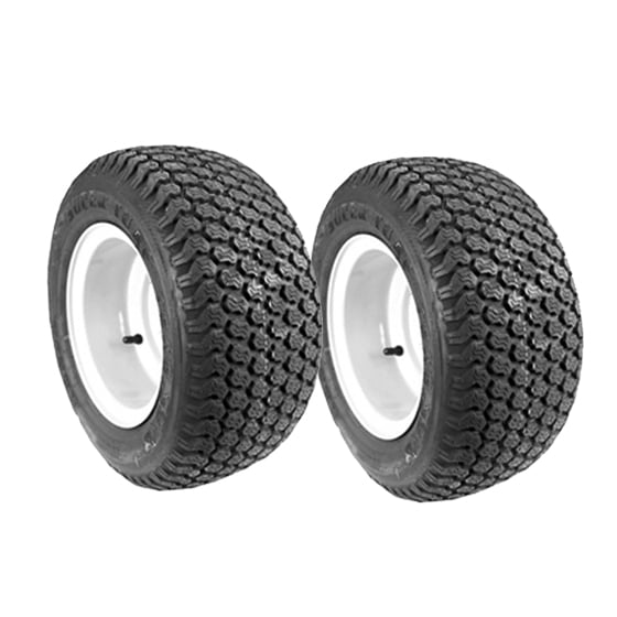 Set of (2) WHEEL REAR ASSEMBLIES 16X650X8 4PLY SNAPPER (GRAY) - Walmart.com