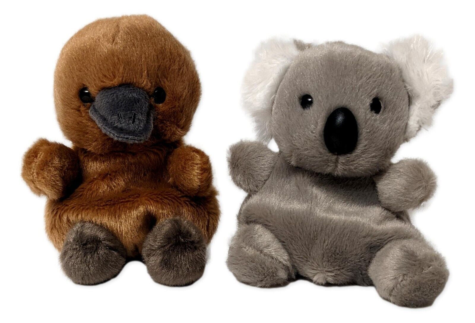 Set of 2 WIGGLES KOALA & PATTY PLATYPUS Palm Pals 5" Animal Plush ...