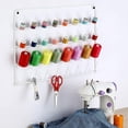 thumbnail image 1 of Set of 2 Wall Sewing Thread Rack Metal Thread Cone Holder Quilting 32 Spools, 1 of 9