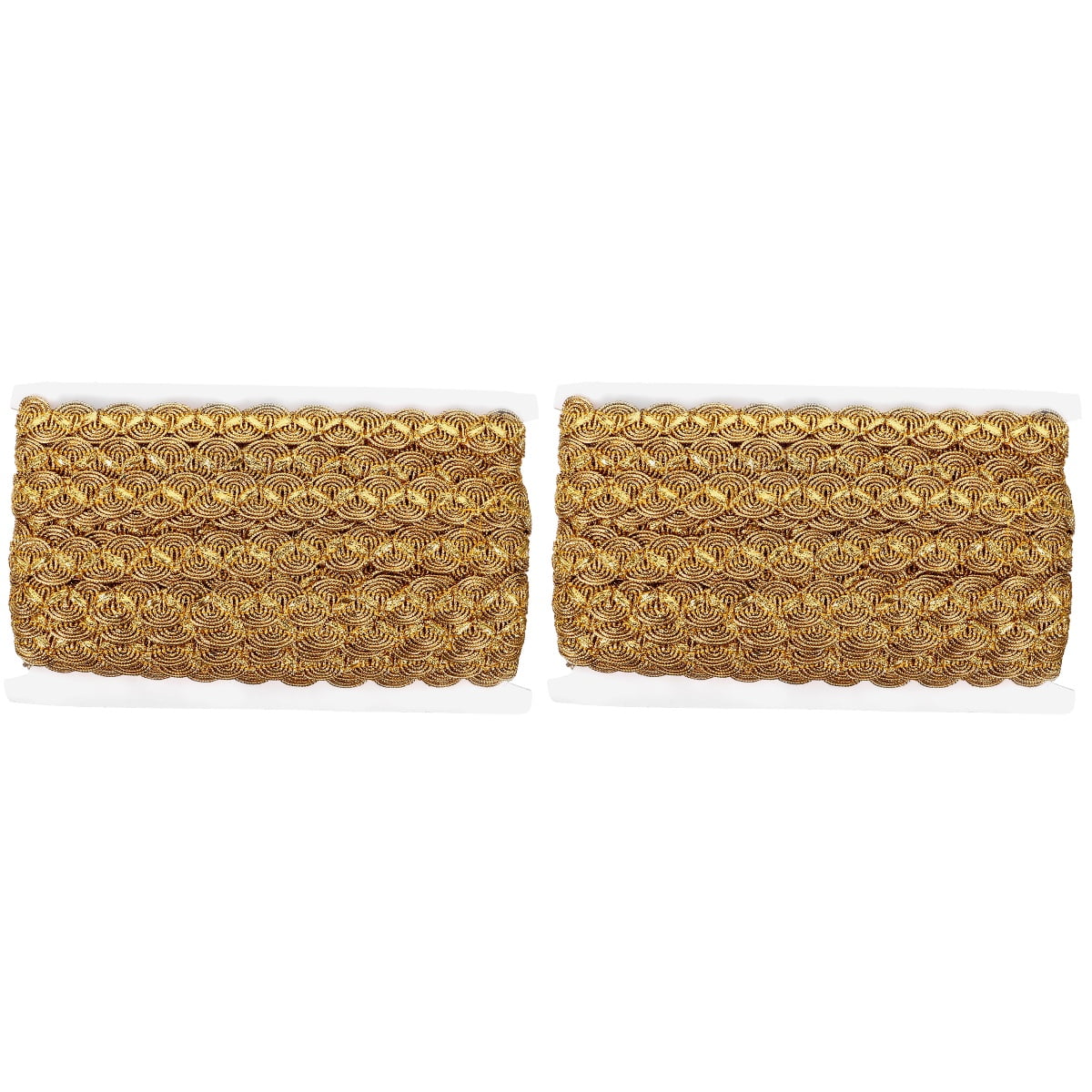 Set of 2 Wavy Sequin Lace Hair Bobby Pins Decorative Outfit Craft Trim ...