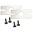 thumbnail image 1 of Set of 2 White and Black Rectangular Venturi Gaskets 3", 1 of 1
