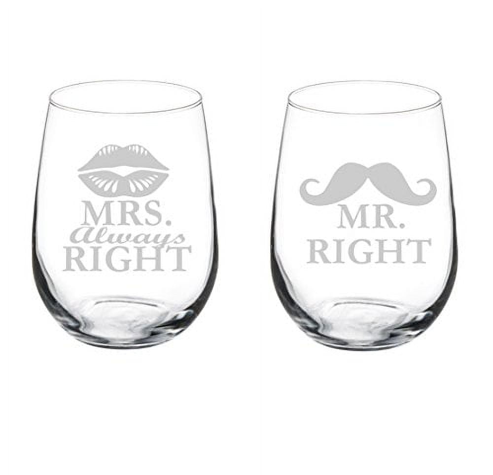 Wine Waves Stemless Wine Glasses - set of 2pc in a gift box – Julianna Glass