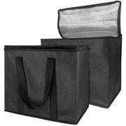 Yongzhenlite Soft Sided Thermocooler, Black, 2 Pack