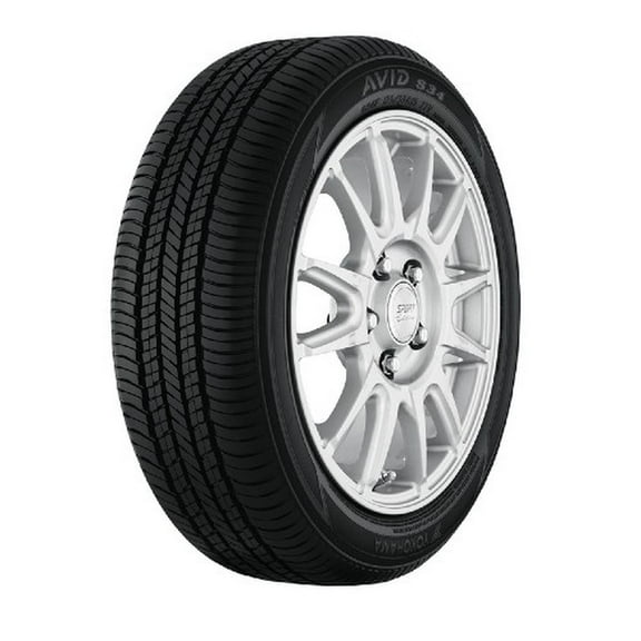 Set of 2 Yokohama AVID S34FA P225/45R18 91W Tires