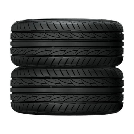 Yokohama Set of 2 Yokohama Advan Fleva V701 195/55R15 85V Tires Fits: 2007-08 Honda Fit Sport, 1999-2000 Honda Civic Si Sansujyuku sansujyuku.com