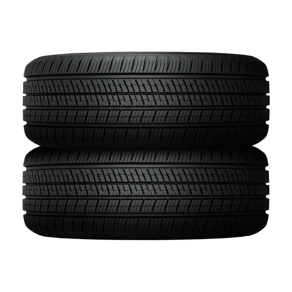 Set of 2 Yokohama Avid Ascend GT 225/55R17 97V Tires Fits: 2016-19 Chevrolet Malibu Hybrid, 2011-13 Chevrolet Impala LT