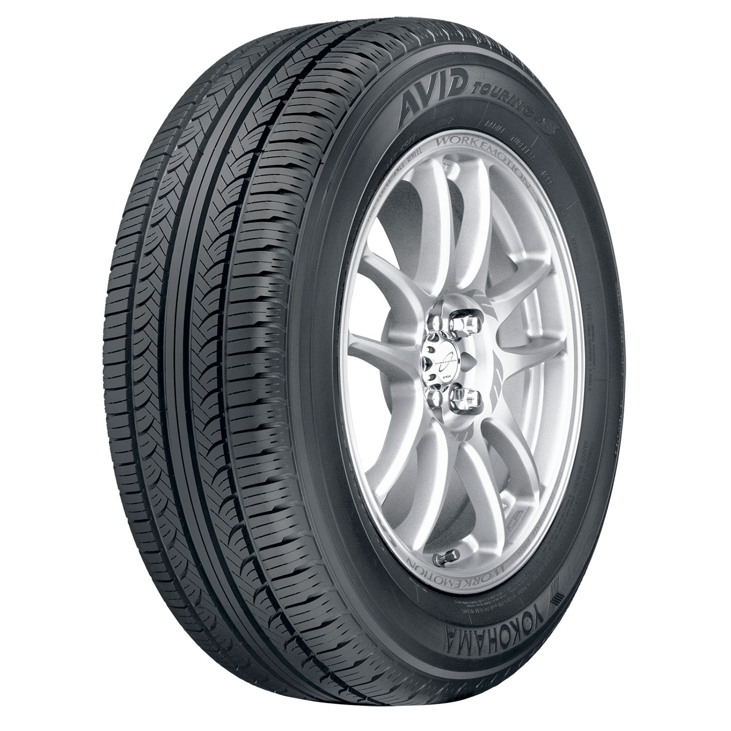 Yokohama Set of 2 Yokohama Avid Touring-S 215/70R15 98S Tires Fits: 2005 Dodge Grand Caravan SE Plus, 2005-15 Toyota Tacoma Base Sansujyuku sansujyuku.com