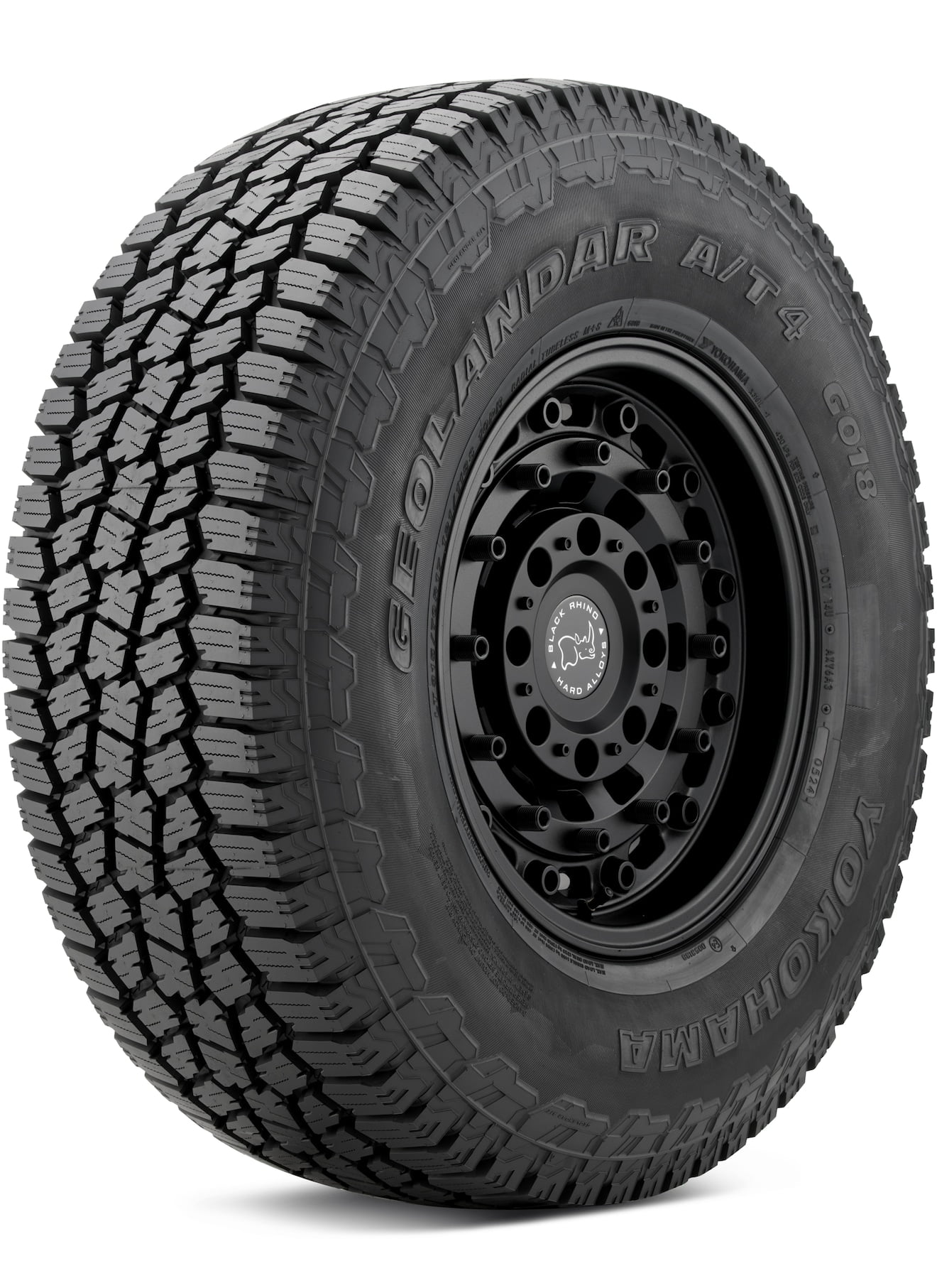 Set of 2 Yokohama Geolandar A/T4 LT215/75R15/8 8-Ply 106S Set of 2 Yokohama Geolandar A/T4 LT215/75R15/8 8-Ply 106S