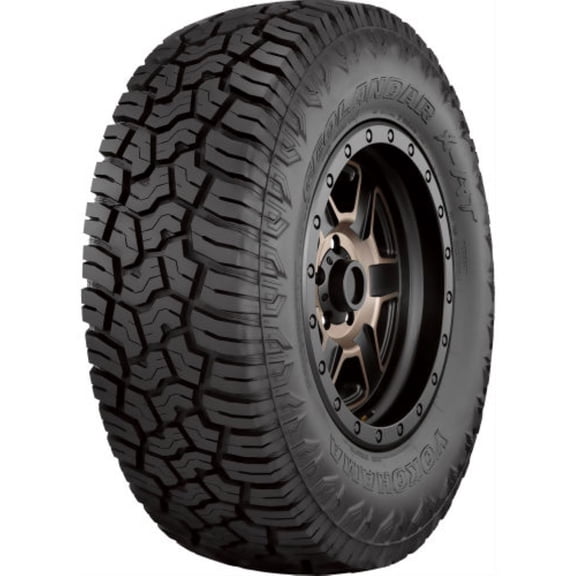 Set of 2 Yokohama Geolandar X-AT LT245/75R17 121/118Q E Tires Fits: 2011-13 Chevrolet Silverado 2500 HD WT