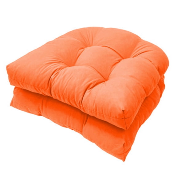 Set of 2 chair cushions 48x48 cm for indoor and garden chair/bench seat cushions Chair cushions Garden cushions - Style 1