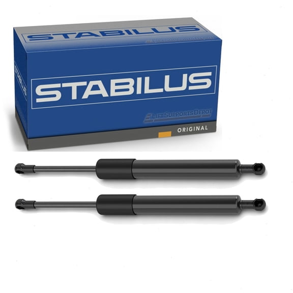 Set of 2 new made by Stabilus 4B-802601 Highlander 08-13 Liftgate Supports with Power Gate without End Brackets