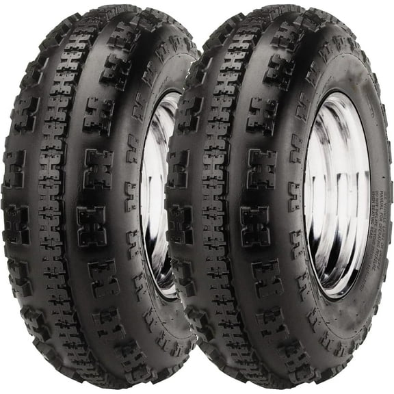 Set of 2 tires AT21x7-10 21X7X10 tires ATV/UTV Lawn-Mowers Off-Road Tires 4 PR, Tubeless