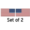 thumbnail image 1 of Set of 2| (x1) Forward (x1) Reverse American USA Flag 3M Reflective stickers| Mirror us, 1 of 3