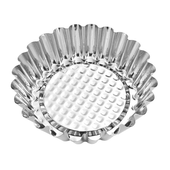 Set of 20, 3" Fluted Design Round Shape Non-stick Aluminum Tart Mold, Mini Pie Tin, Tartlet Panrotundity