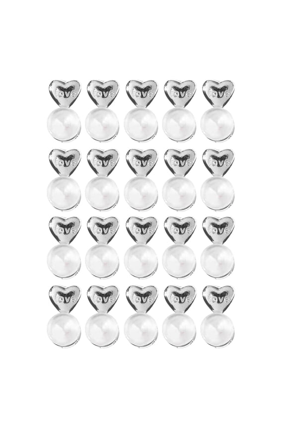 Set of 20 Earlobe Supports Stylish Adjustable Earring Lifter Ear Accessory Charm Easy to Use Silicone Earring Lifters