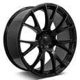 thumbnail image 1 of Set of 20" Gloss Black Hellcat Style Wheels for Dodge Charger, Challenger, Magnum (20x9, 20mm Offset), 1 of 5