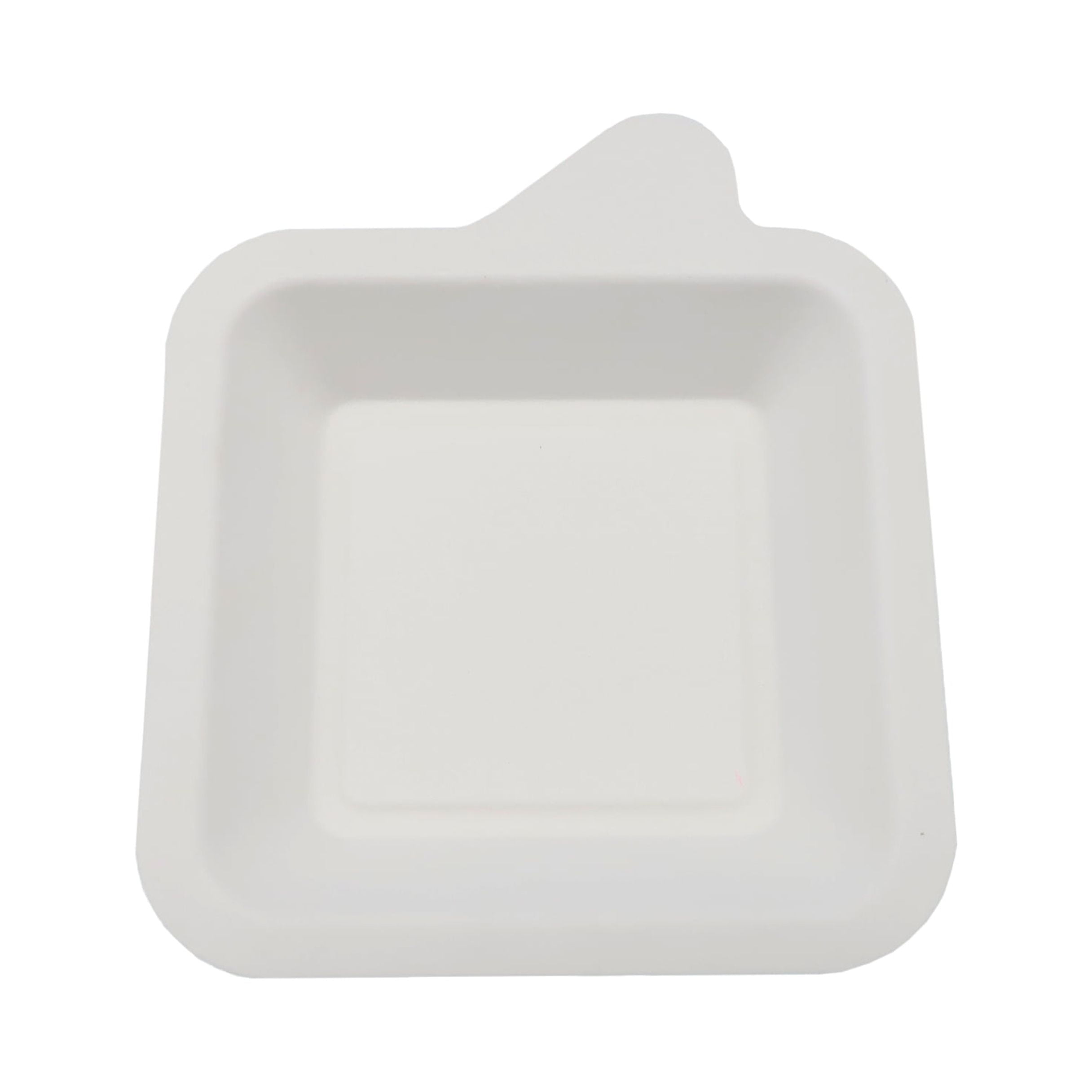 Set of 20 Off White Cream Disposable Cardboard Paper Plate 4.4