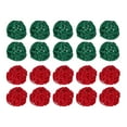 thumbnail image 1 of Set of 20 Pcs Wicker Rattan Balls 1.2 Inch Rattan Decorative Balls for Vase Fillers Home Decor Red,Deep Green, 1 of 5