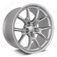 thumbnail image 1 of Set of 20" Satin Silver Flow Forged Anniversary Style Wheels for Dodge Charger or Challenger Widebody (20x11, Minus 2.5mm Offset), 1 of 7