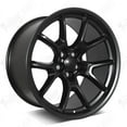 thumbnail image 1 of Set of 20" Staggered Satin Black Flow Forged Anniversary Style Wheels for Dodge Challenger, Charger (20x9.5/20x11, 15/18mm Offsets), 1 of 7