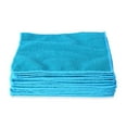 thumbnail image 1 of Shop LC Set of 20 Turquoise Kitchen Towels Double Sided Microfiber and Scratch Fiber Dish Cloth Birthday Gifts, 1 of 6