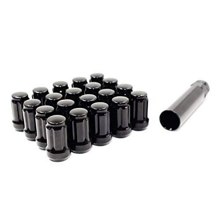 Set of 20 Veritek 12x1.25mm Black 1.4