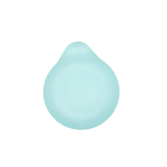 Set of 20 Water Drop Disposable Tableware Plastic Plate in Light Blue