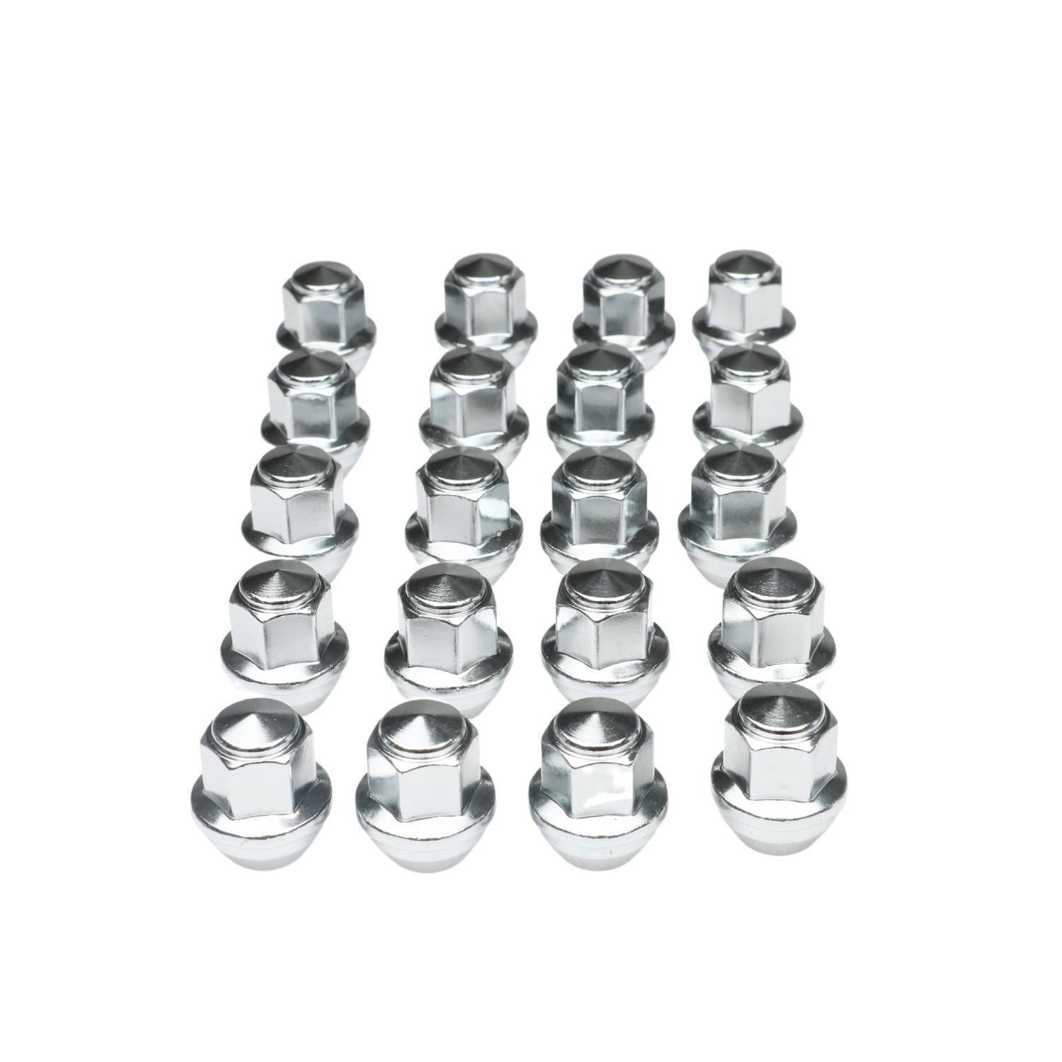 Set of 20 Wheel Solid Lug Nuts 14x1.5mm for Chevrolet Suburban Traverse