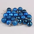 thumbnail image 1 of Set of 24 Mini Shatterproof Christmas Balls Tree Ornaments Party DecorationHome Party Ornament Decor, 1.1'', 1 of 6