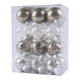 thumbnail image 1 of Set of 24, Shatterproof Christmas Balls Tree Ornaments Party Decoration, 2.36 Inch, 1 of 2