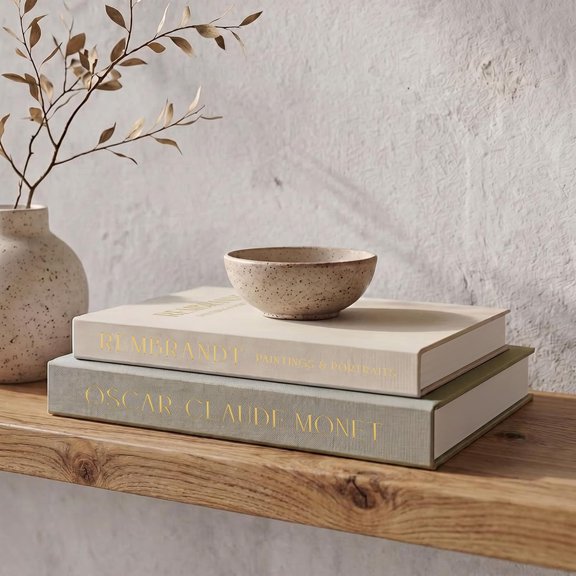 Set of 2Books - Stylish Keepsake Box and Photo Storage Solution