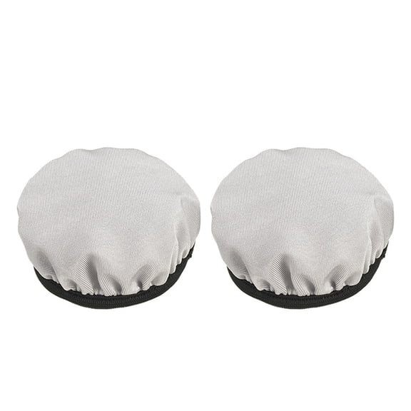Set of 2PCs Reusable Ear Cup Dust Covers Flexs Fabric Headphones Ear Covers Warm & Comfort Easy to Install and Maintain