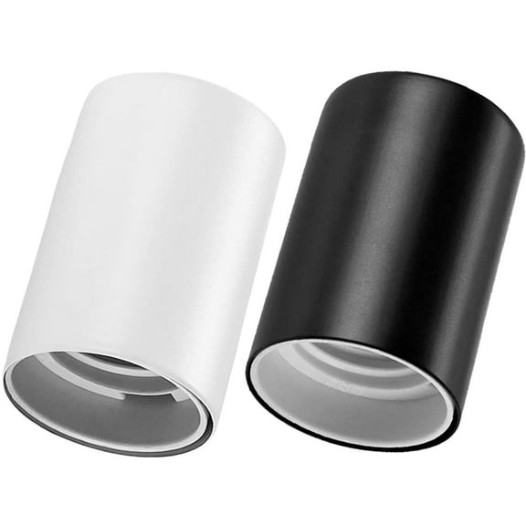 Set of 2pcs E27 Screw Type Electrical Socket Adapter Lamp Cup Feature Integrated Power Cord For Direct Connection