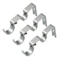 thumbnail image 1 of Set of 3 Adjustable Window Curtain Curtain Rod Bracket 5.8mm Rod, Sturdy ,, 1 of 8