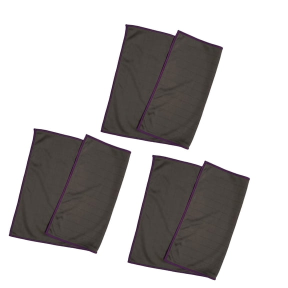 Set of 3 Advanced Carbon Fiber Cleaning Cloth Absorbs Liquids Instantly Multipurpose Microfiber Polishing Towel