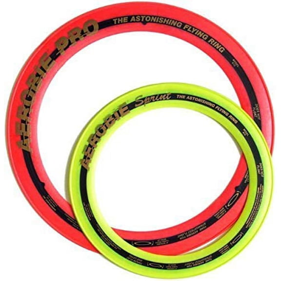 Aerobie Pro Ring (13") and Aerobie Sprint Ring (10") set - Assorted Colors