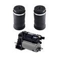 thumbnail image 1 of Set of 3 Air Compressor-Rear Air Suspension Spring Bag For 2015 Mercedes-Benz ML400, 1 of 6