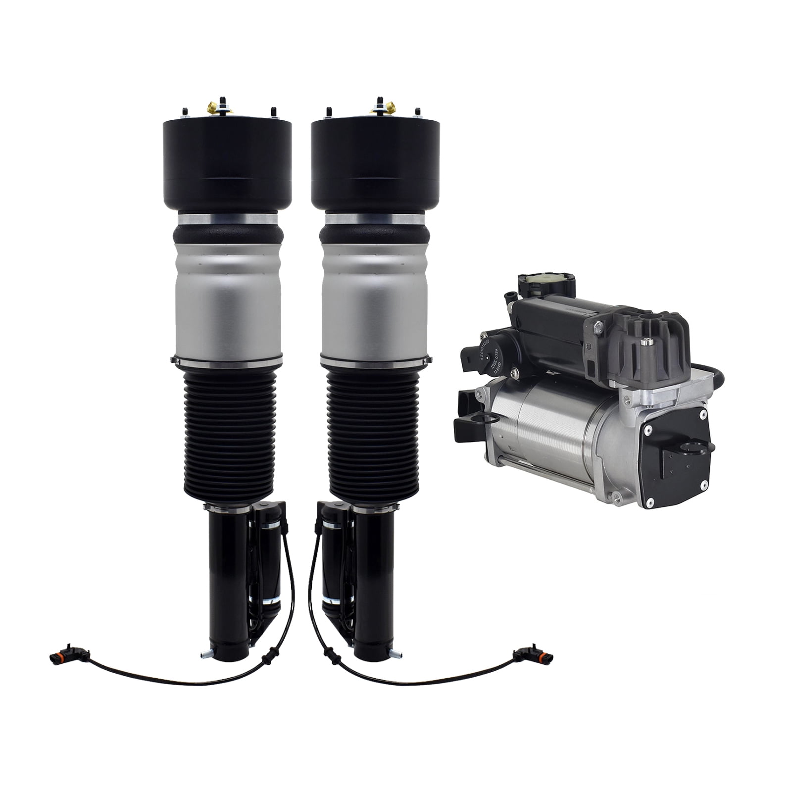 Set of 3 Air Suspension Compressor Pump-Front Air Airmatic Suspension ...