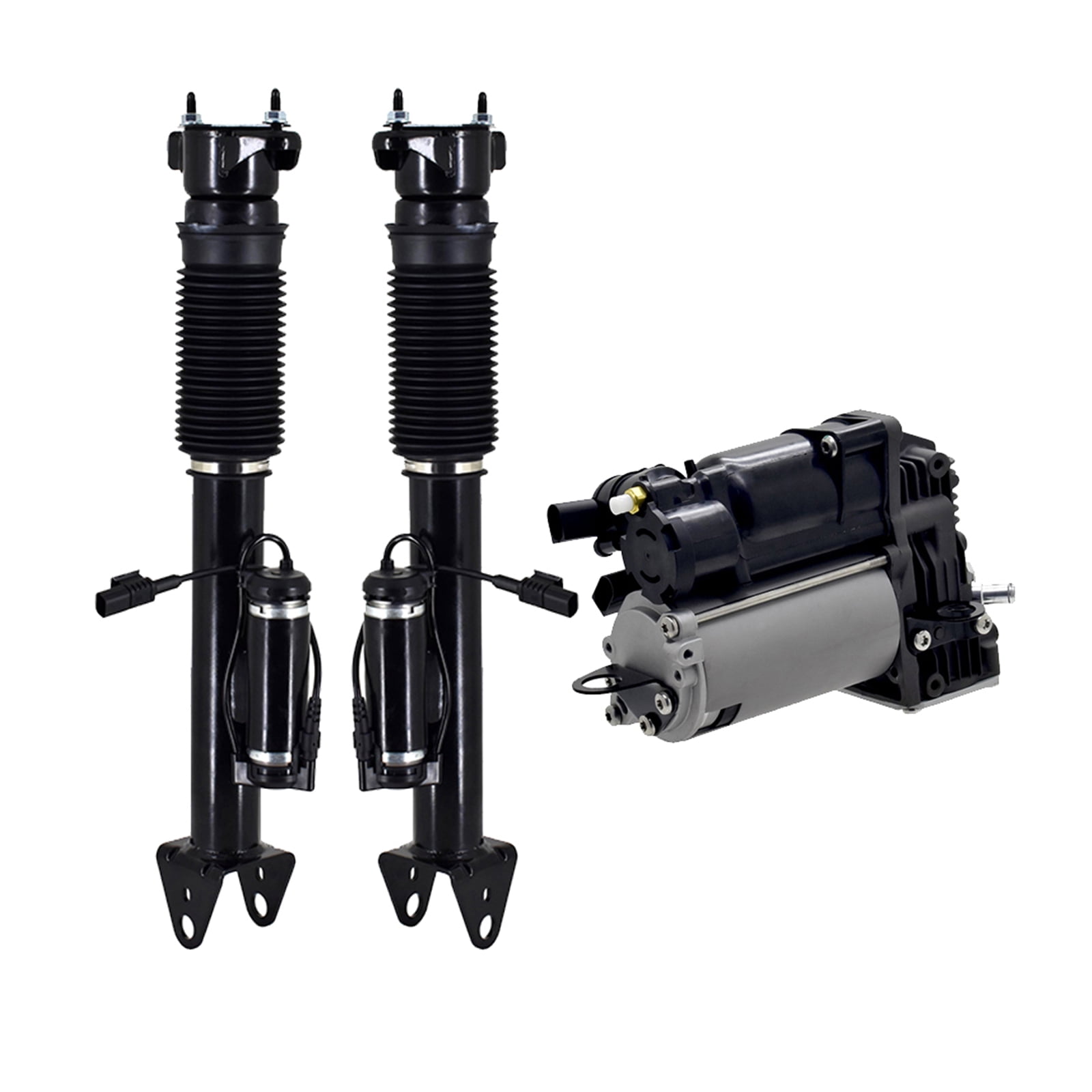 Set of 3 Air Suspension Compressor Pump-Rear Air Airmatic Suspension ...