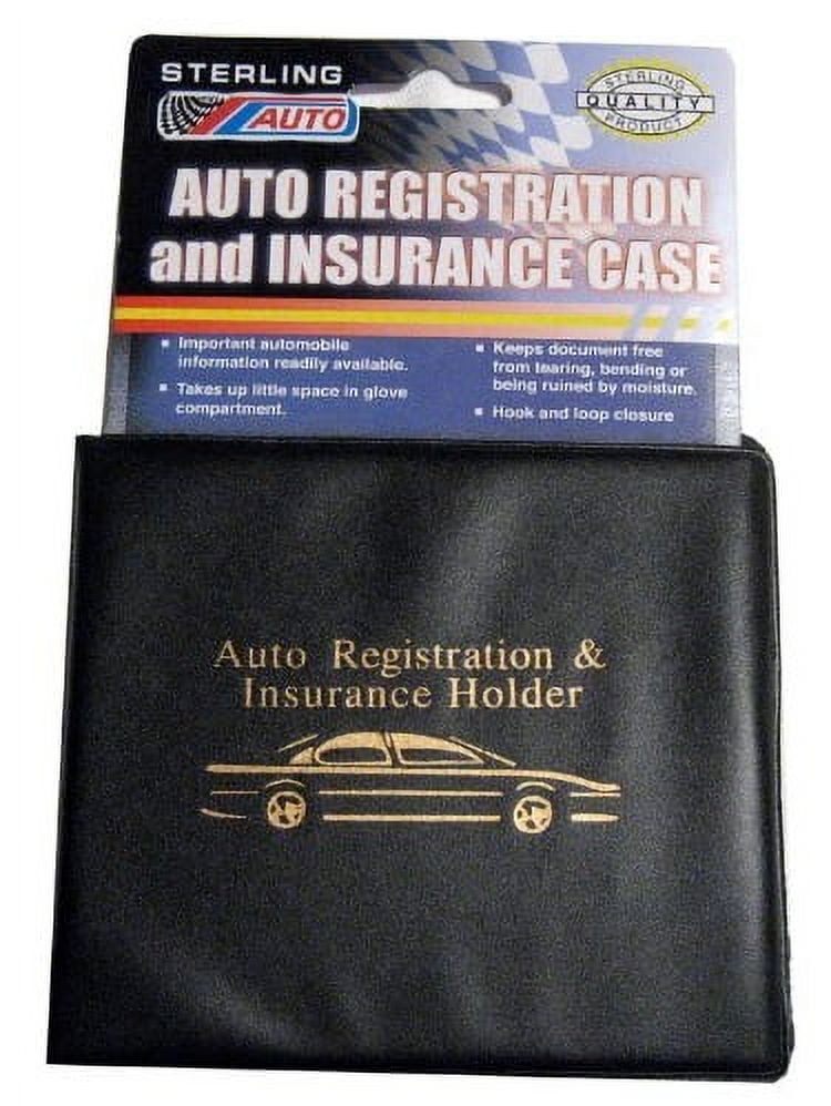 Car Registration Insurance Holder Wallet