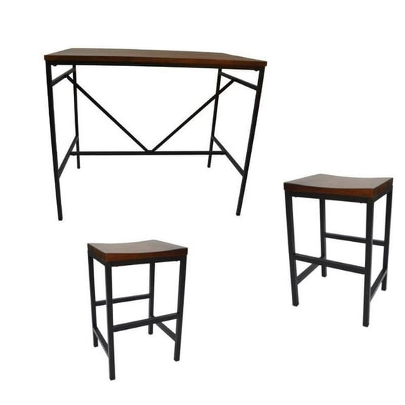 Set of 3 Bar Table and Stool