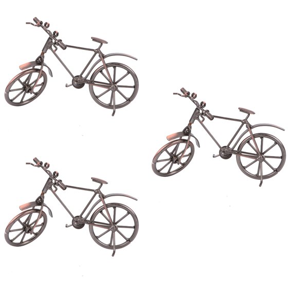 Set of 3 Bike Mold Travel Souvenirs Creative Decoration