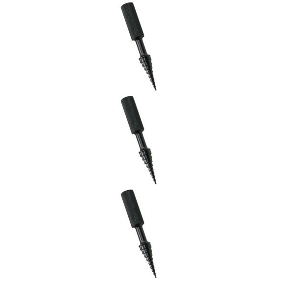Set of 3 Body Reamer Installer Tools Pot RC Car Tool 11.3*1.6*11.3CM Black